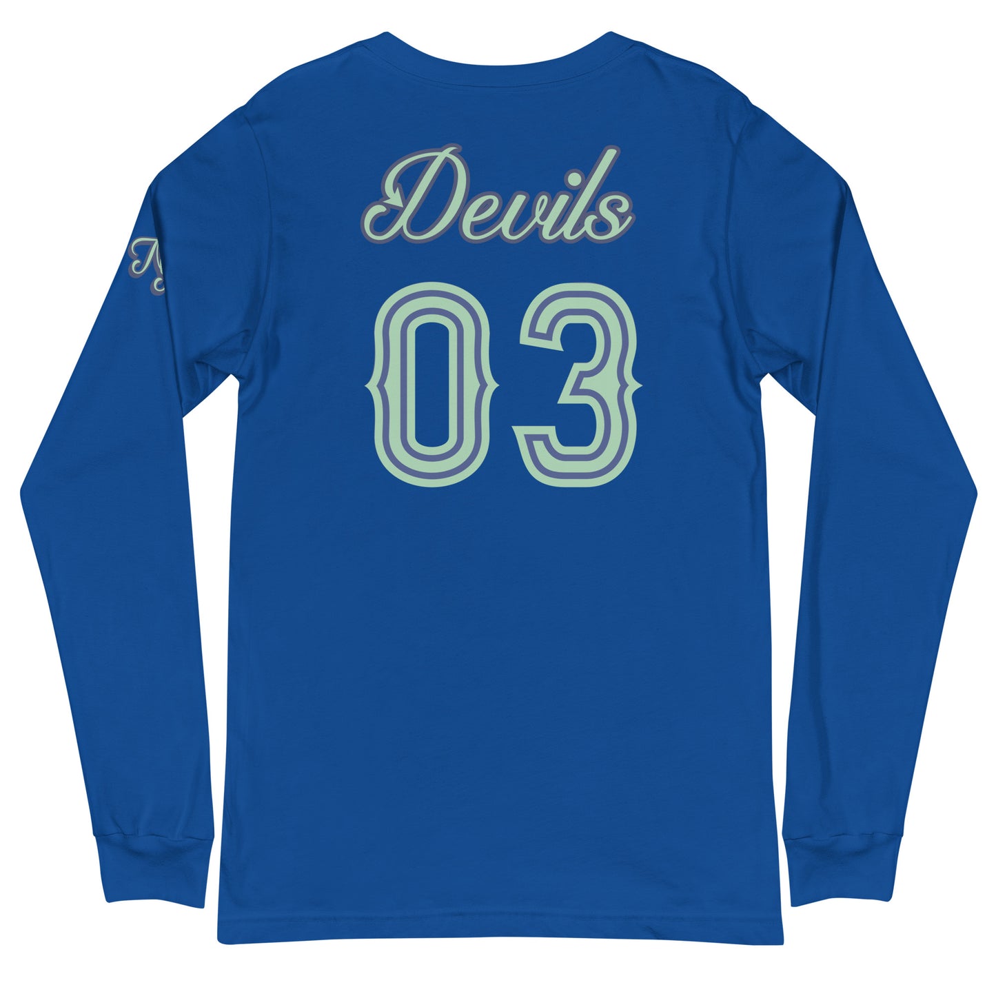 Unisex Jersey Devil Long Sleeve Tee