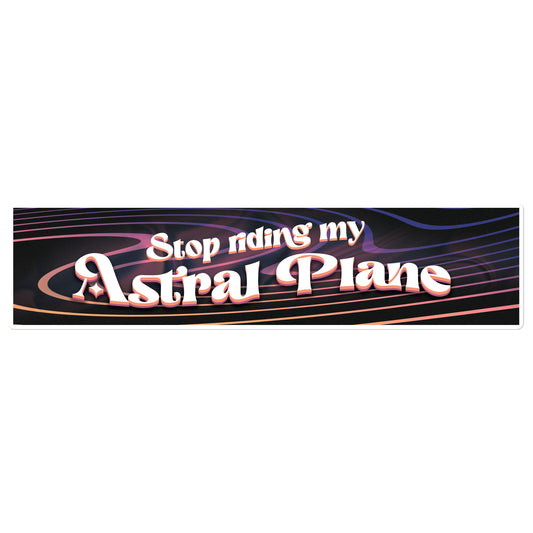 Astral Plane Bumper Sticker