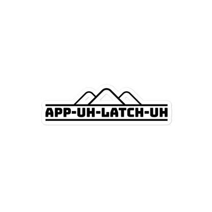 App-Uh-Latch-Uh Sticker