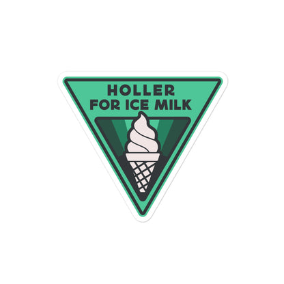 Holler For Ice Milk Sticker