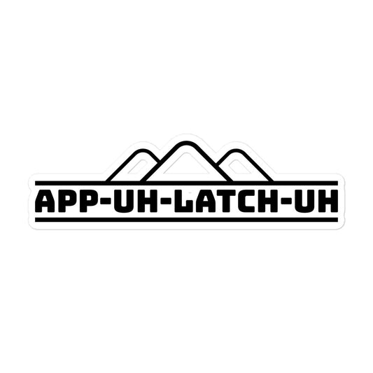 App-Uh-Latch-Uh Sticker