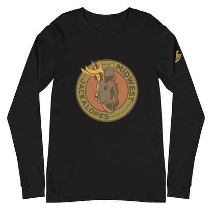 Unisex Midwest Jackalopes Long Sleeve Tee