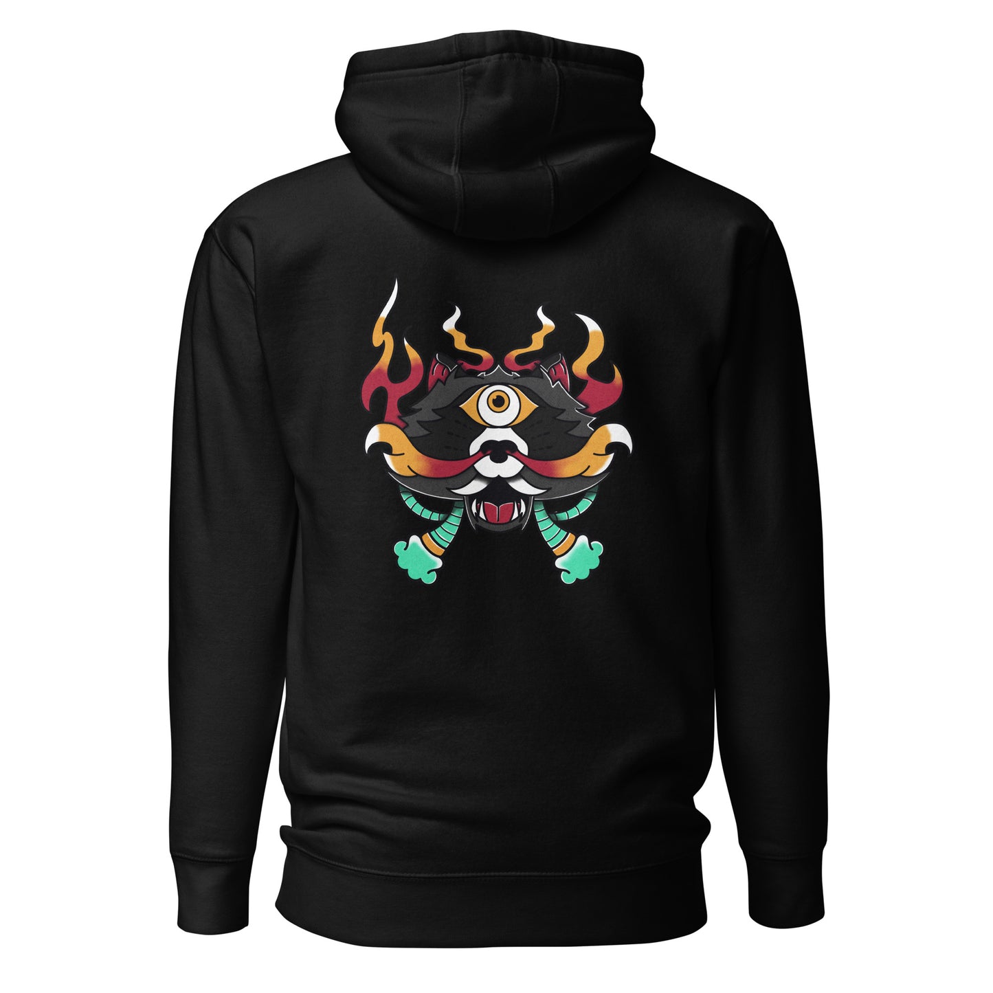 Unisex Raccoon Yokai Hoodie [CHECK SIZING!]