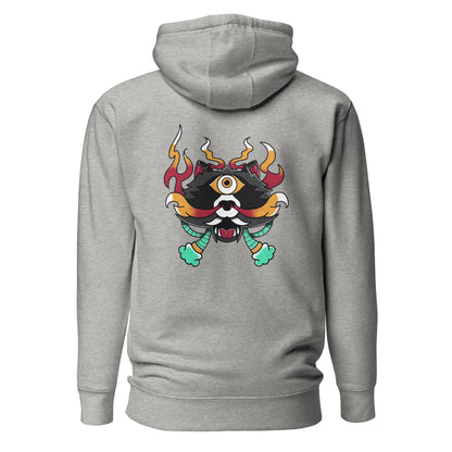 Unisex Raccoon Yokai Hoodie [CHECK SIZING!]