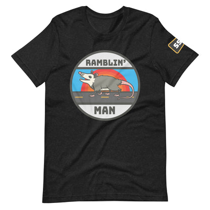 Unisex Ramblin' Man Possum T Shirt