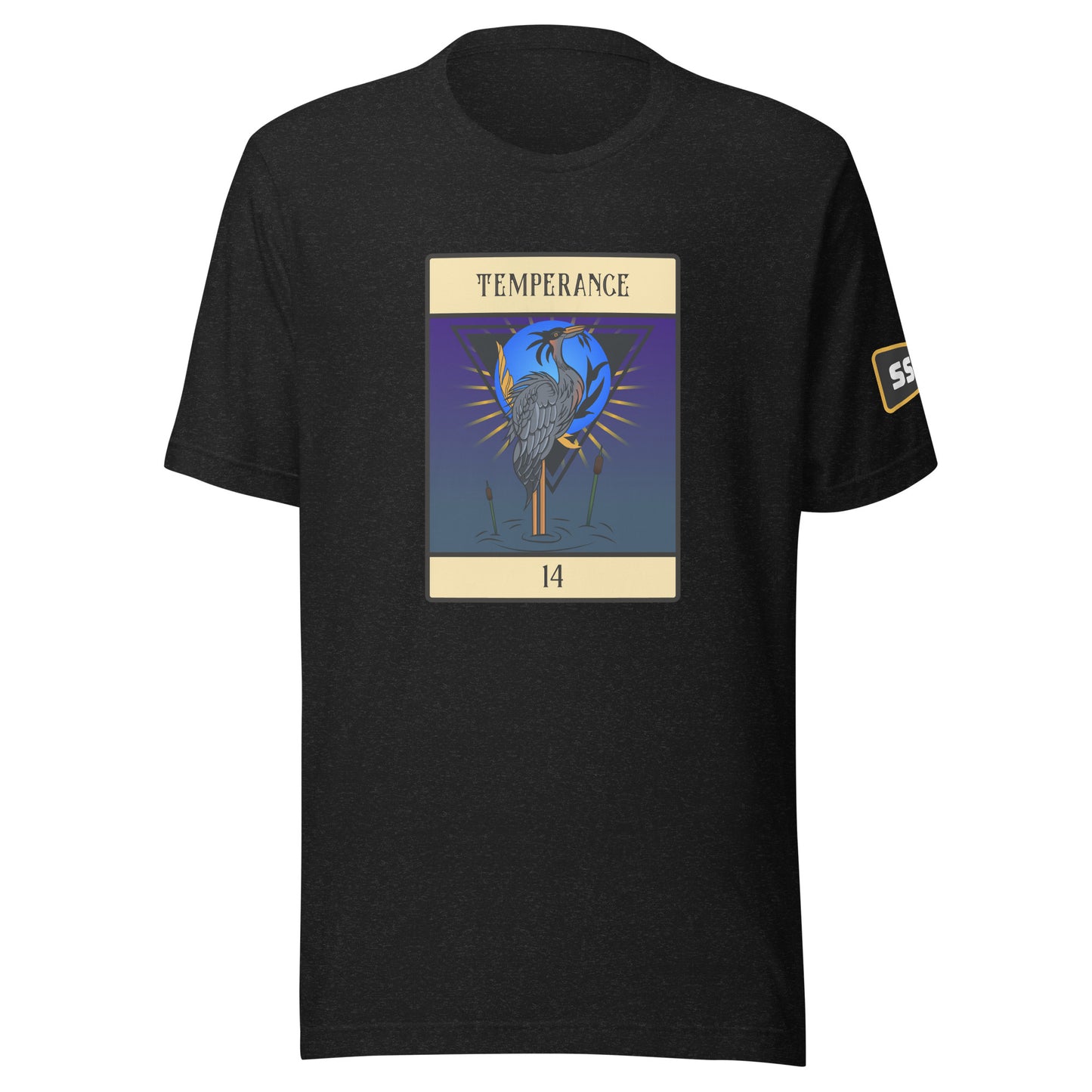 Unisex Temeprance Card Reversed T Shirt