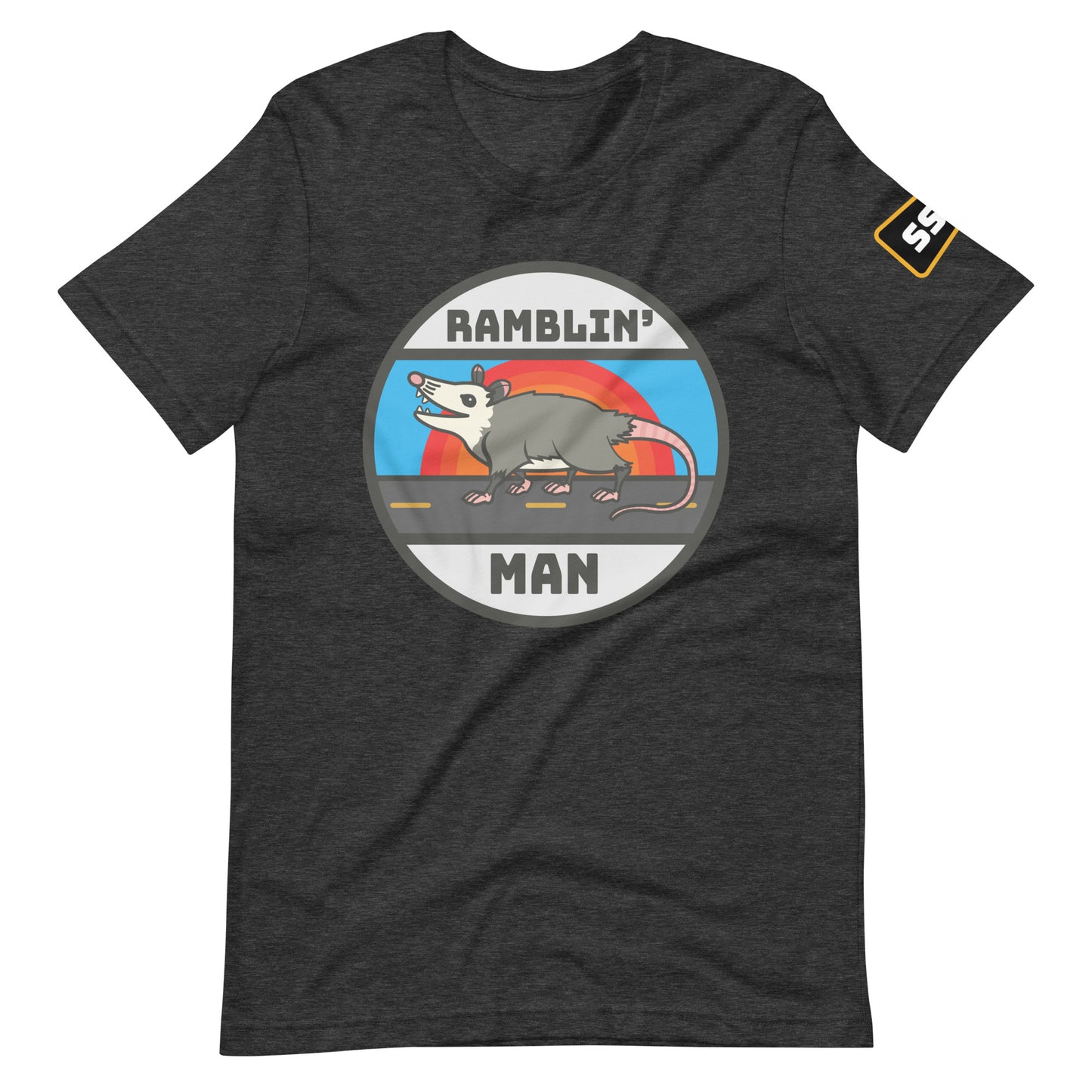 Unisex Ramblin' Man Possum T Shirt