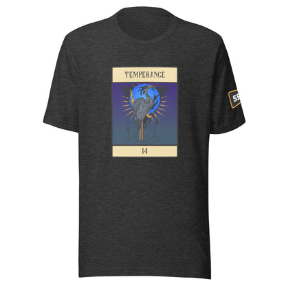 Unisex Temeprance Card Reversed T Shirt