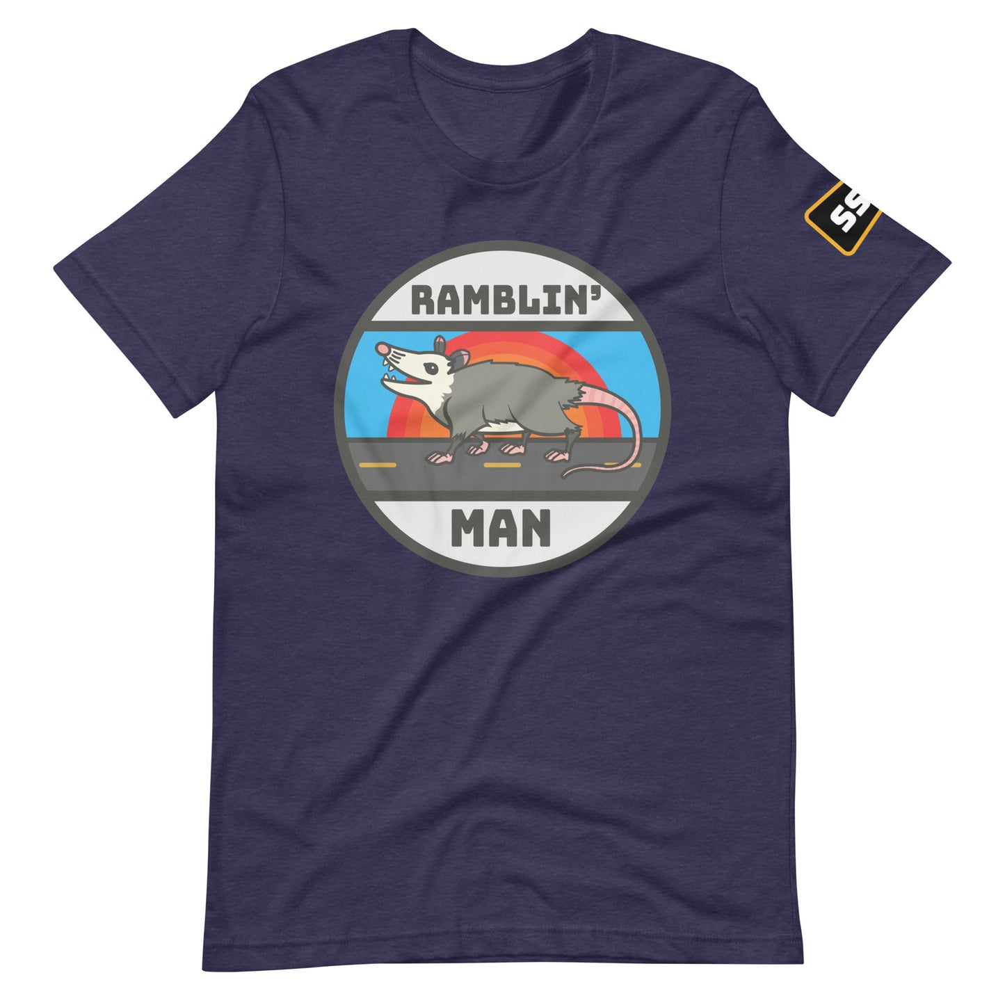 Unisex Ramblin' Man Possum T Shirt