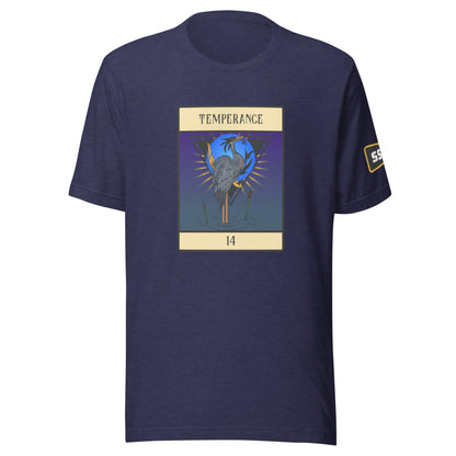 Unisex Temeprance Card Reversed T Shirt