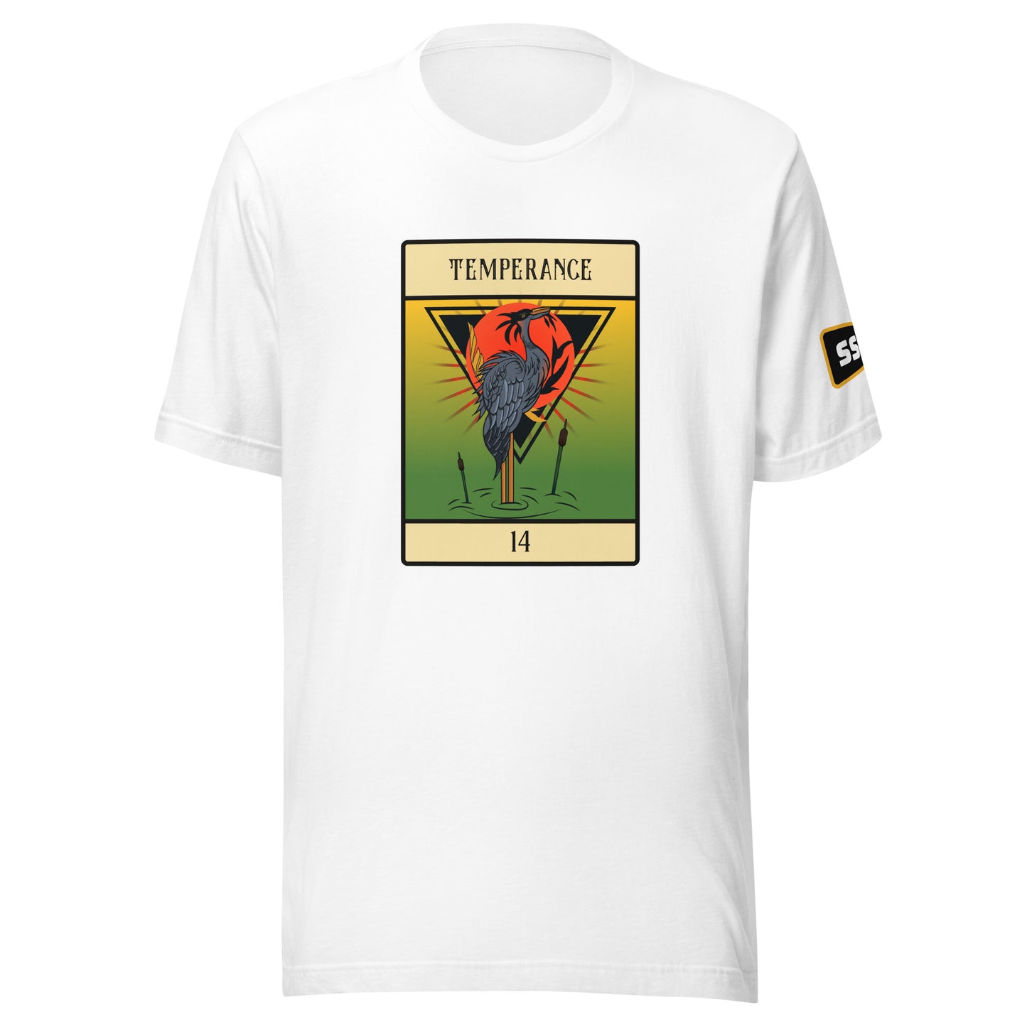 Unisex Temperance Card Upright T Shirt