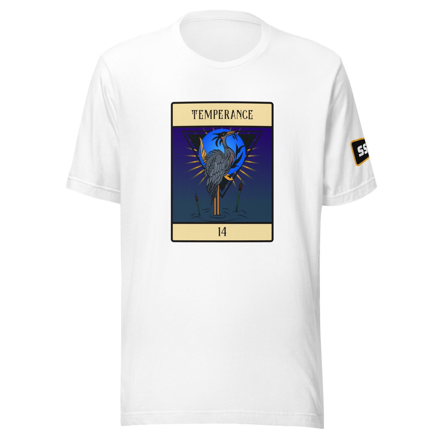 Unisex Temeprance Card Reversed T Shirt